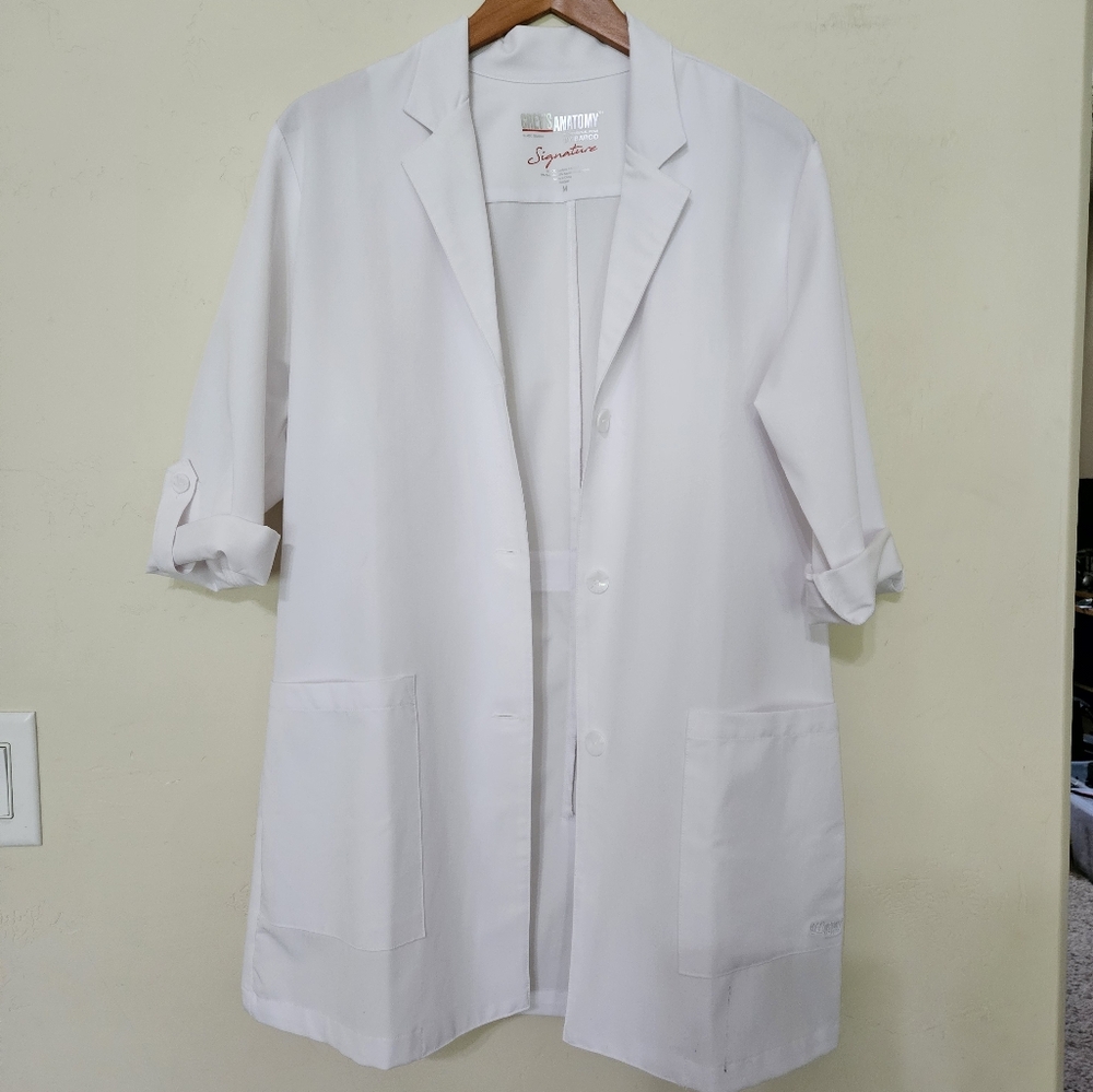 Womens Grey's Anatomy white lab coat